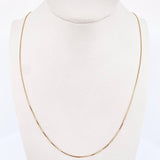 Cadena Veneciana 1.3gr / 45.2cm / 5mm Oro Amarillo +3 18K &