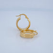Candongas Tornillo 2.45gr / 2.5cm / Oro 18K &