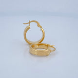 Candongas Tornillo 2.45gr / 2.5cm / Oro 18K &