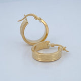Candongas Tribal 2.45gr / 2cm / Oro 18K &