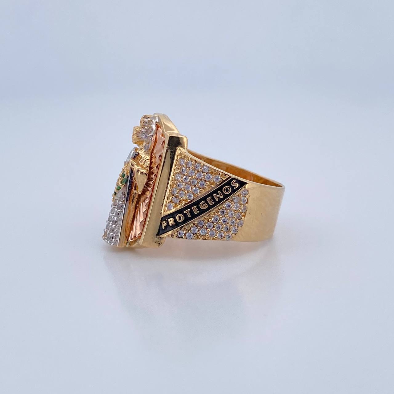 Anillo San Judas Tadeo 10.1gr / T9 1/2 / Oro 18K $