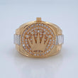 Anillo Correa Corona RX 13gr / T10 1/4 / Oro 18K $
