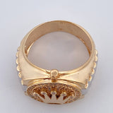 Anillo Correa Corona RX 13gr / T10 1/4 / Oro 18K $