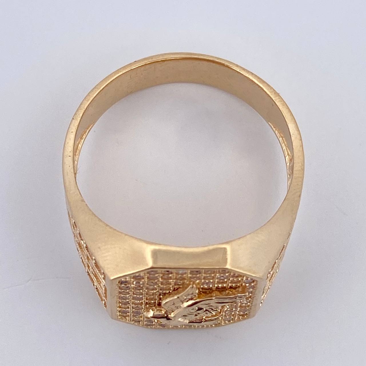 Anillo Aguila 8gr / T10 / Oro 18K $