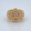 Anillo Correa Corona RX 9.4gr / T10 1/4 / Oro 18K $