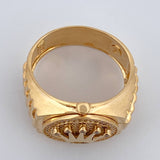 Anillo Correa Corona RX 9.4gr / T10 1/4 / Oro 18K $