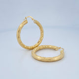 Candongas Sandra 5.25gr / 4cm / Oro 18K &