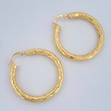 Candongas Sandra 5.25gr / 4cm / Oro 18K &