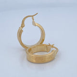 Candongas Tribal 2.55gr / 2cm / Oro 18K &