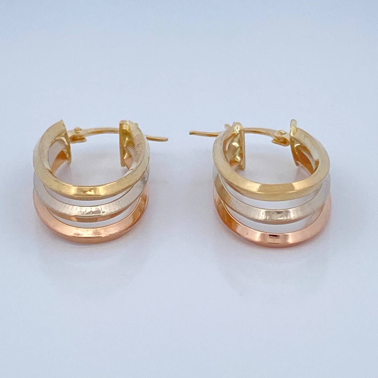 Candongas Aleja Ovalada 2.85gr / 3cm / Oro 18K &