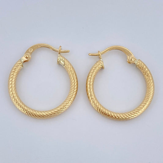 Candongas Zion 2.8gr / 2.8cm / Oro 18K &