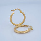 Candongas Zion 2.8gr / 2.8cm / Oro 18K &