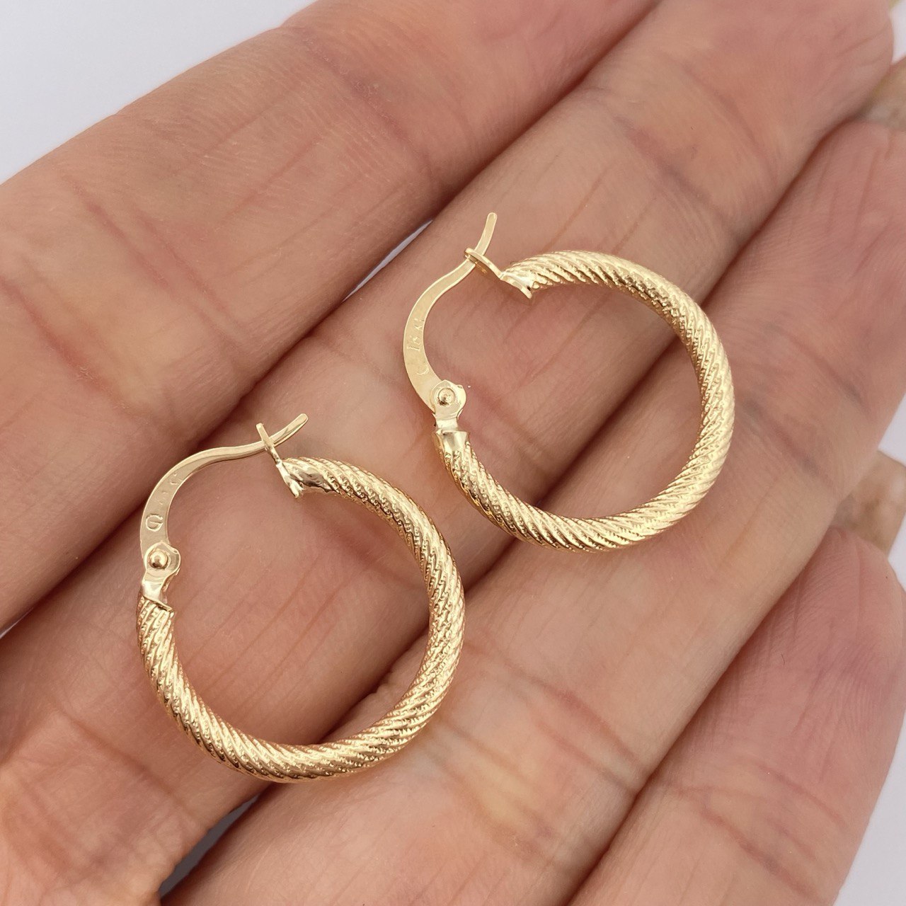 Candongas Zion 2.8gr / 2.8cm / Oro 18K &