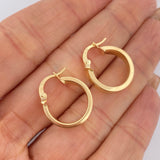 Candongas Tornillo 2.45gr / 2.5cm / Oro 18K &