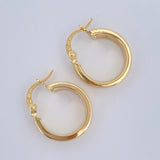 Candongas Tornillo 2.45gr / 2.5cm / Oro 18K &