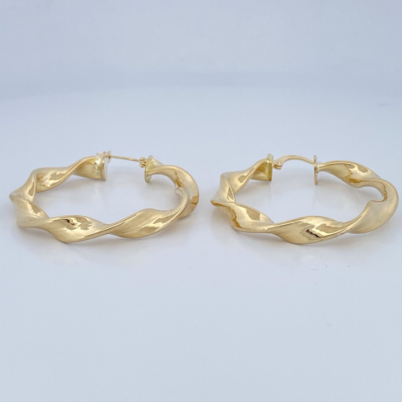 Candongas Amber 5.4gr / 4cm / Oro 18K &