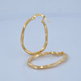 Candongas Taliana 1.2gr / 2.6cm / Oro 18K &