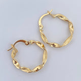 Candongas Jenn 1.25gr / 2.2cm / Oro 18K &