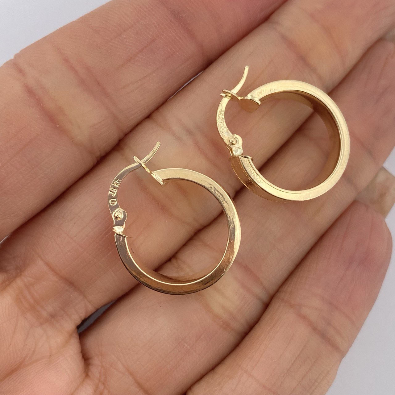 Candongas Tribal 2.45gr / 2cm / Oro 18K &