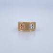 Anillo Treboles 1.7gr / T7 / Oro 18K &