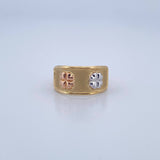 Anillo Treboles 1.7gr / T7 / Oro 18K &