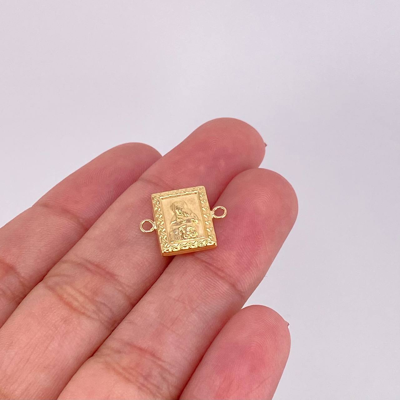 Herraje Virgen del Carmen 0.6g / 1.5cm Oro Amarillo 18K