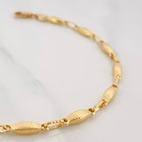 Pulso Rustico Punteado 3.75g / 20cm / 3.25mm Oro Amarillo 18K