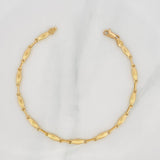 Pulso Rustico Punteado 3.75g / 20cm / 3.25mm Oro Amarillo 18K
