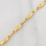 Pulso Rustico Punteado 3.75g / 20cm / 3.25mm Oro Amarillo 18K