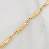 Pulso Dubai 4.25g / 22cm / 3.4mm Oro Amarillo 18K