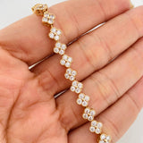 Pulso Trebol 9.8g / 16.5cm / 6.01mm Oro Amarillo 18K