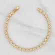 Pulso Trebol 12.35g / 20.5cm / 5.74mm Oro Amarillo 18K