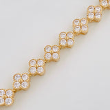 Pulso Trebol 9.8g / 16.5cm / 6.01mm Oro Amarillo 18K