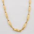 Cadena Rustica Punteada 10.8g / 60.5cm / 3.21mm Oro Amarillo 18K