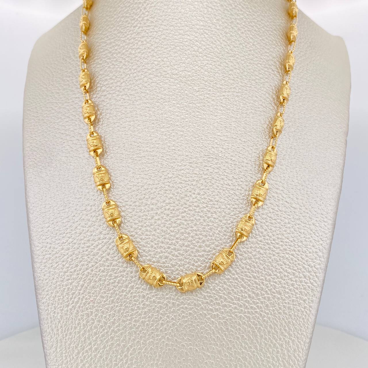 Cadena Rustica Corona 16.55g / 62cm / 5.35mm Oro Amarillo 18K