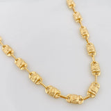 Cadena Rustica Corona 16.55g / 62cm / 5.35mm Oro Amarillo 18K
