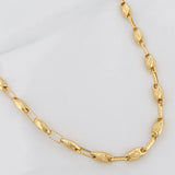 Cadena Rustica GC 10.65g / 62cm / 3.4mm Oro Amarillo 18K