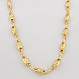 Cadena Rustica GC 10.65g / 62cm / 3.4mm Oro Amarillo 18K