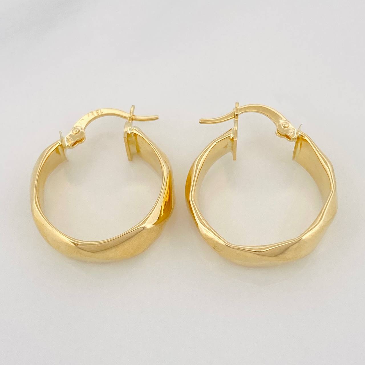 Candongas Nia 3.4g / 2.5cm Oro Amarillo 18K