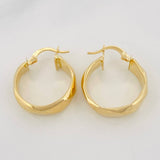 Candongas Nia 3.4g / 2.5cm Oro Amarillo 18K