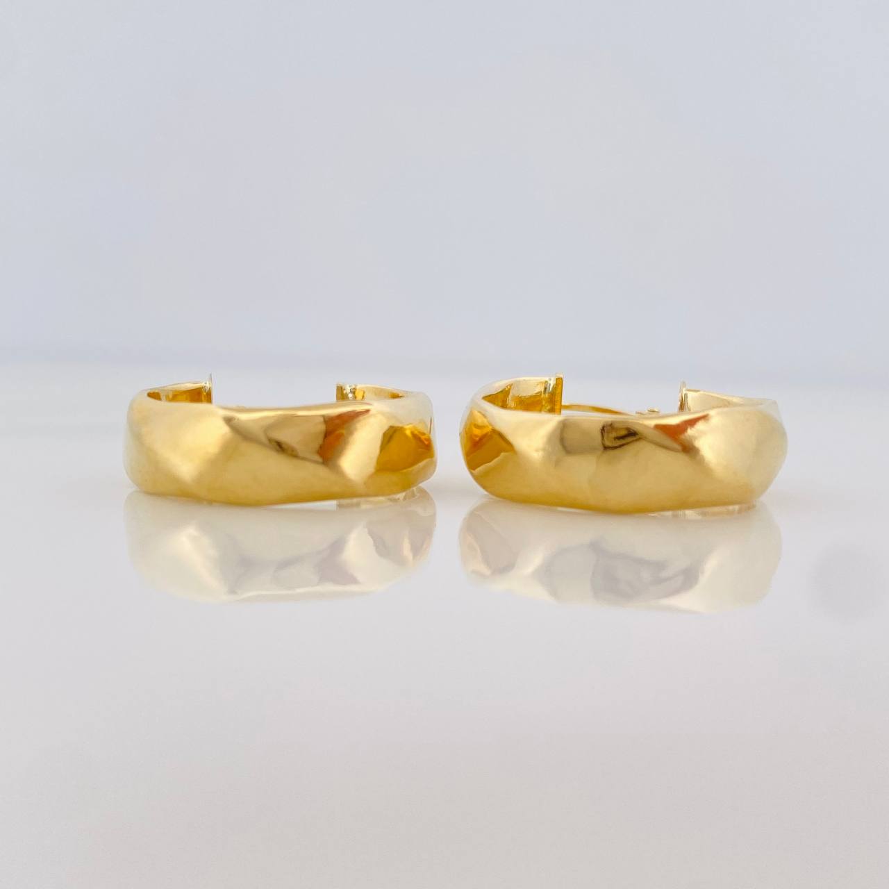 Candongas Nia 3.4g / 2.5cm Oro Amarillo 18K