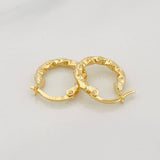Candongas Majo 1g / 1.5cm Oro Amarillo 18K