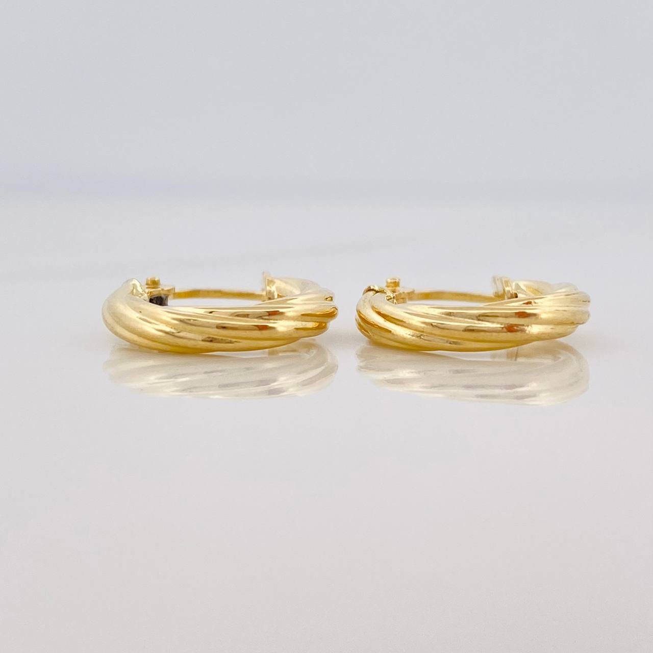 Candongas Lore 1.35g / 1.5cm Oro Amarillo 18K