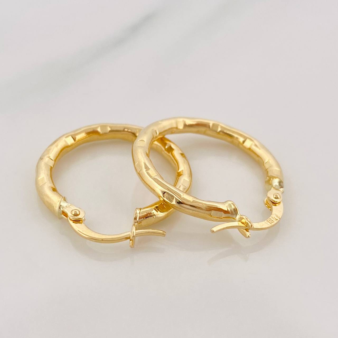Candongas Val 2.15g / 2.5cm Oro Amarillo 18K