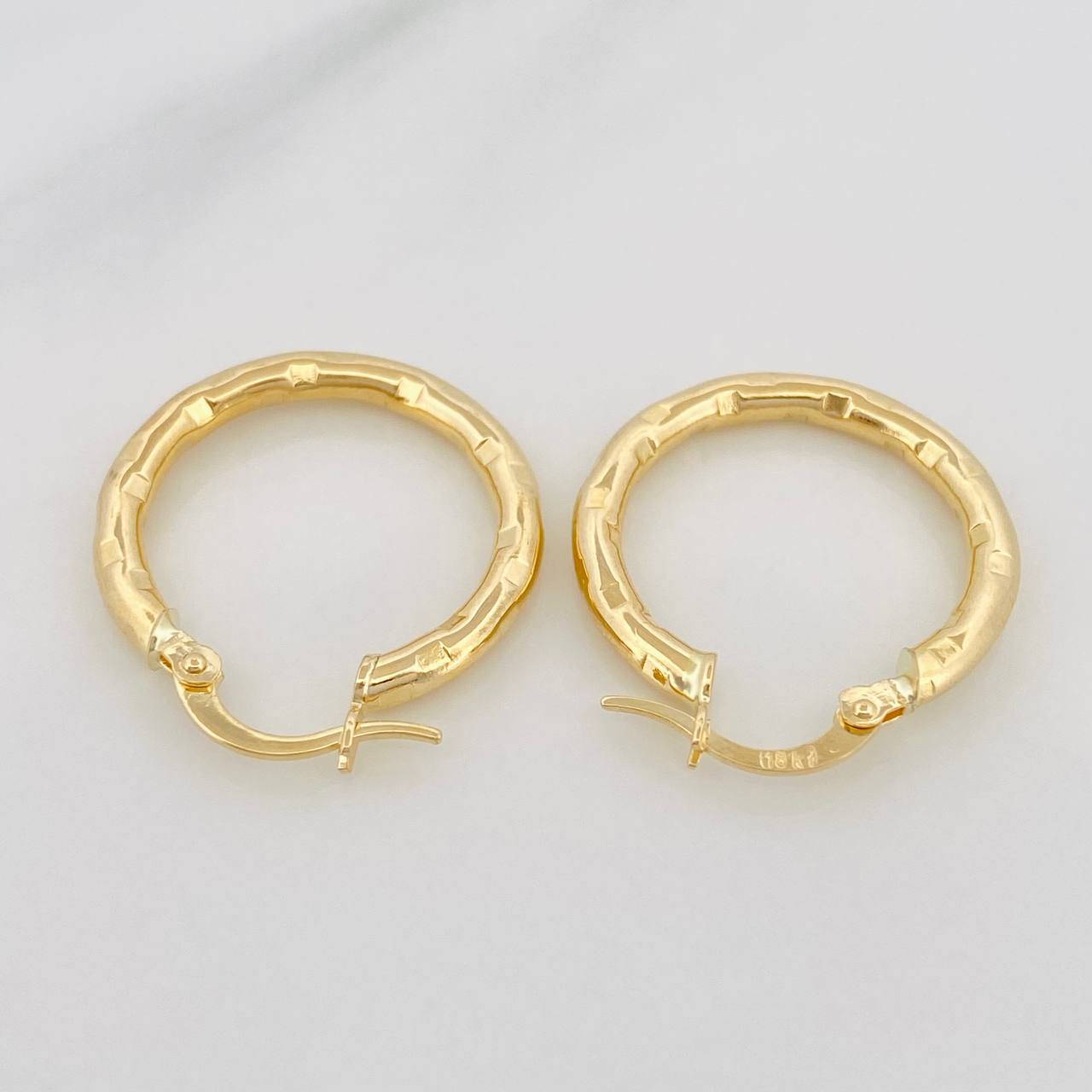 Candongas Val 2.15g / 2.5cm Oro Amarillo 18K