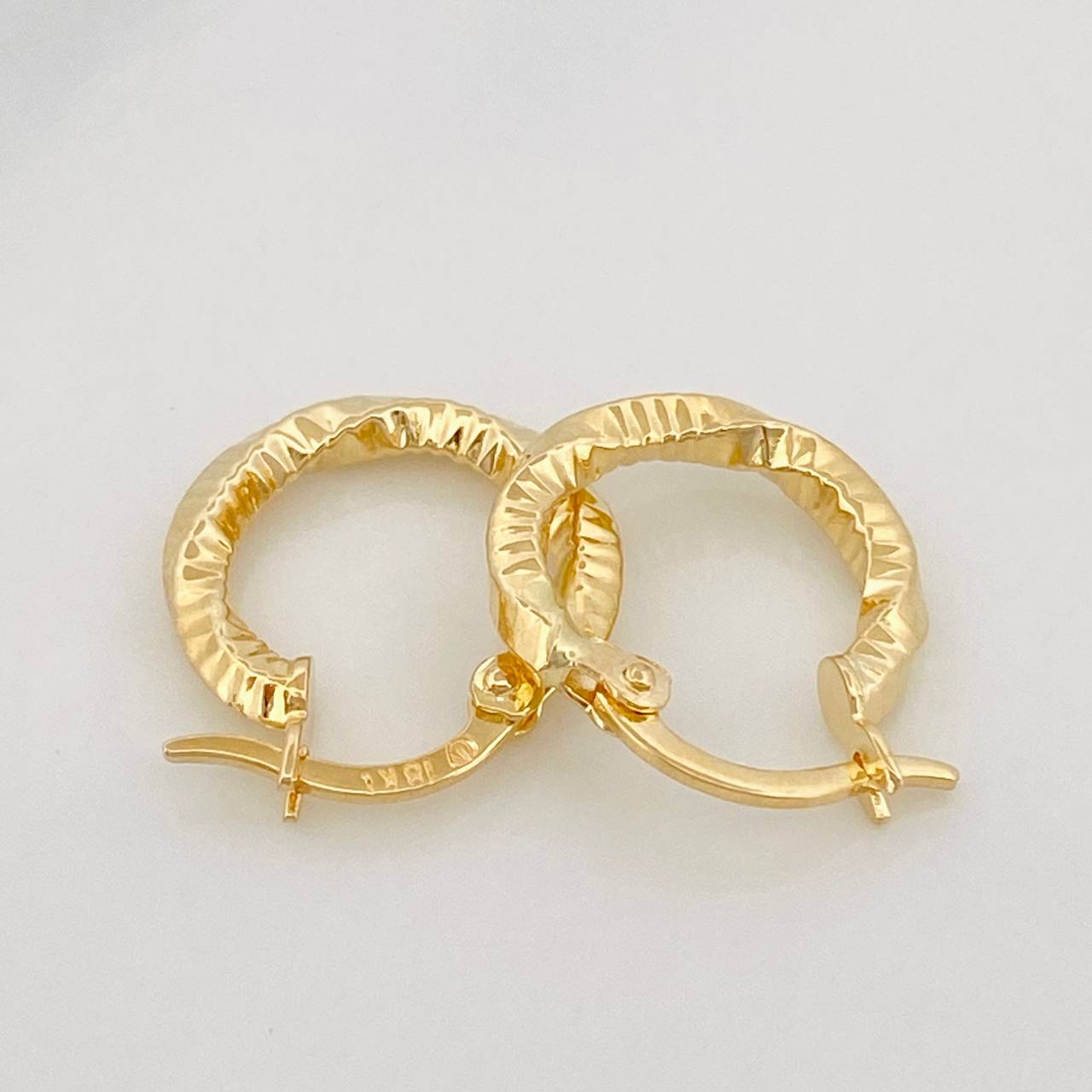 Candongas Megan 1.1g / 1.6cm Oro Amarillo 18K