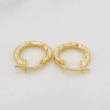Candongas Megan 1.1g / 1.6cm Oro Amarillo 18K