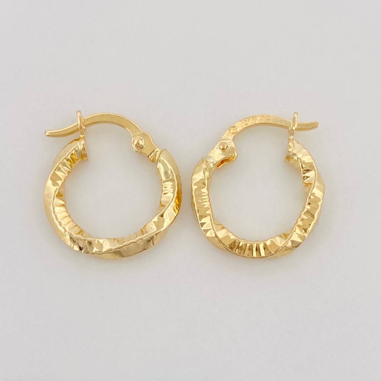 Candongas Megan 1.1g / 1.6cm Oro Amarillo 18K
