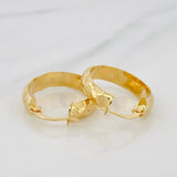 Candongas Lary 2.8g / 2.5cm Oro Amarillo 18K
