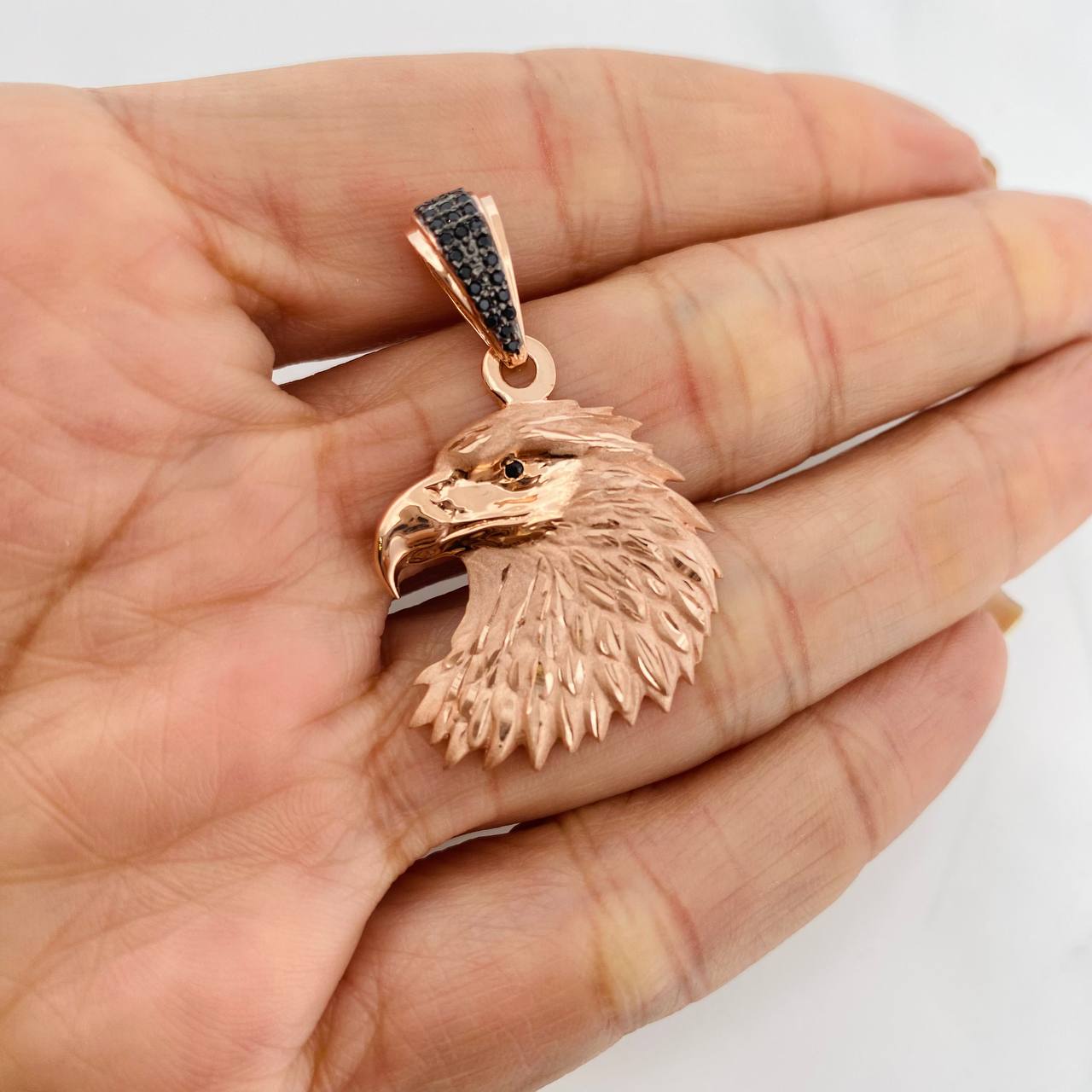 Dije Aguila 3.85g / 3.5cm Oro Rosa 18K